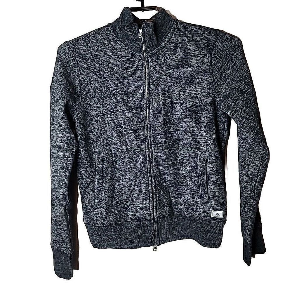 Roots73 Roots 73 Black Mix Pinehurst Fleece Women's Jacket Size Medium t72
